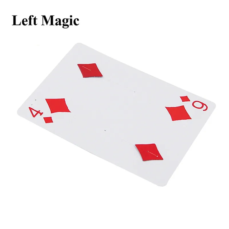 EZ Fantastic 4 to 6 Moving Point magic tricks Close Up Card Magic  Professional Magician Trick  Magic Tool Magic Prop