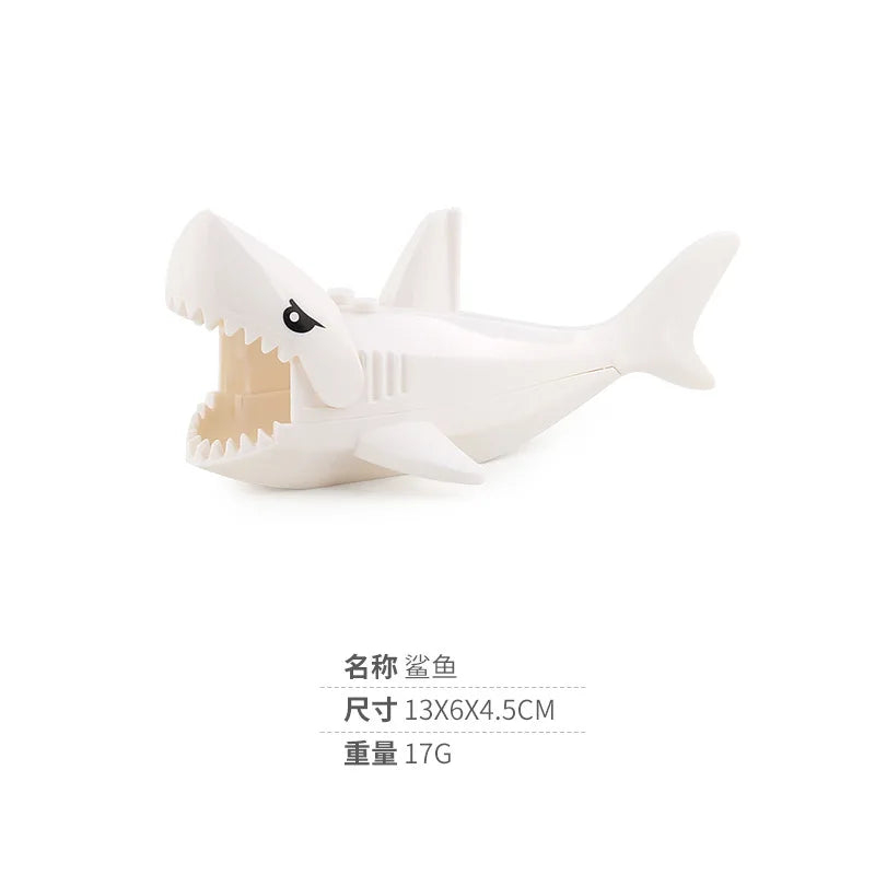 EZ Animal Building Blocks Model Crocodile Leopard Educational Games Figure Brick Toys for Children Kids