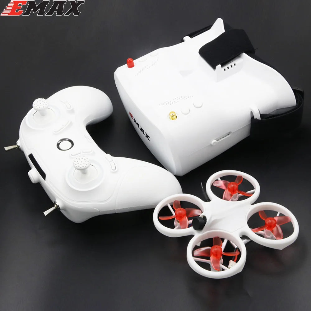 EZ EMAX EZ Pilot 82MM Mini 5.8G Indoor FPV Racing Drone With Camera Goggle Glasses RC Drone 2~3S RTF Version for Beginner