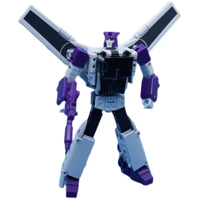 EZ Triple Changers Transformation Steel Battle MFT MS27 MS-27 Mini Warrior Action Figure Robot Toys Collection Gifts