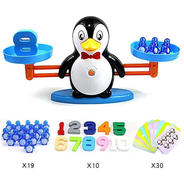 EZ New Montessori Math Toy Monkey Digital Maths Balance Scale Toy Educational Balancing Scale Number Board Game Kids Learning Toys