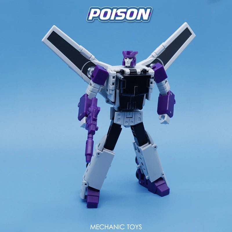 EZ Triple Changers Transformation Steel Battle MFT MS27 MS-27 Mini Warrior Action Figure Robot Toys Collection Gifts