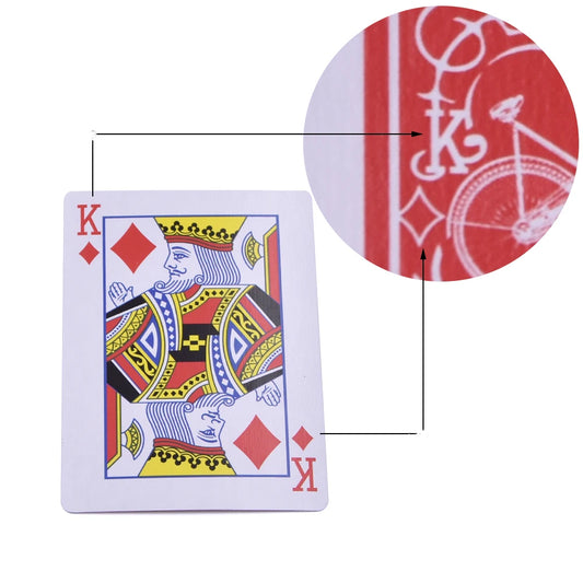 EZ Marked Cards Stripper Deck Playing Cards Magic Tricks Poker Magia Close Up Street Illusions Gimmicks Mentalism Props Kids Toys