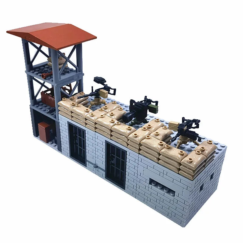 EZ MOC WW2 German Military Weapons Building Blocks Toys for Boys Compatible Transform Army Soldiers Bricks Kids Xmas Birthday Gift