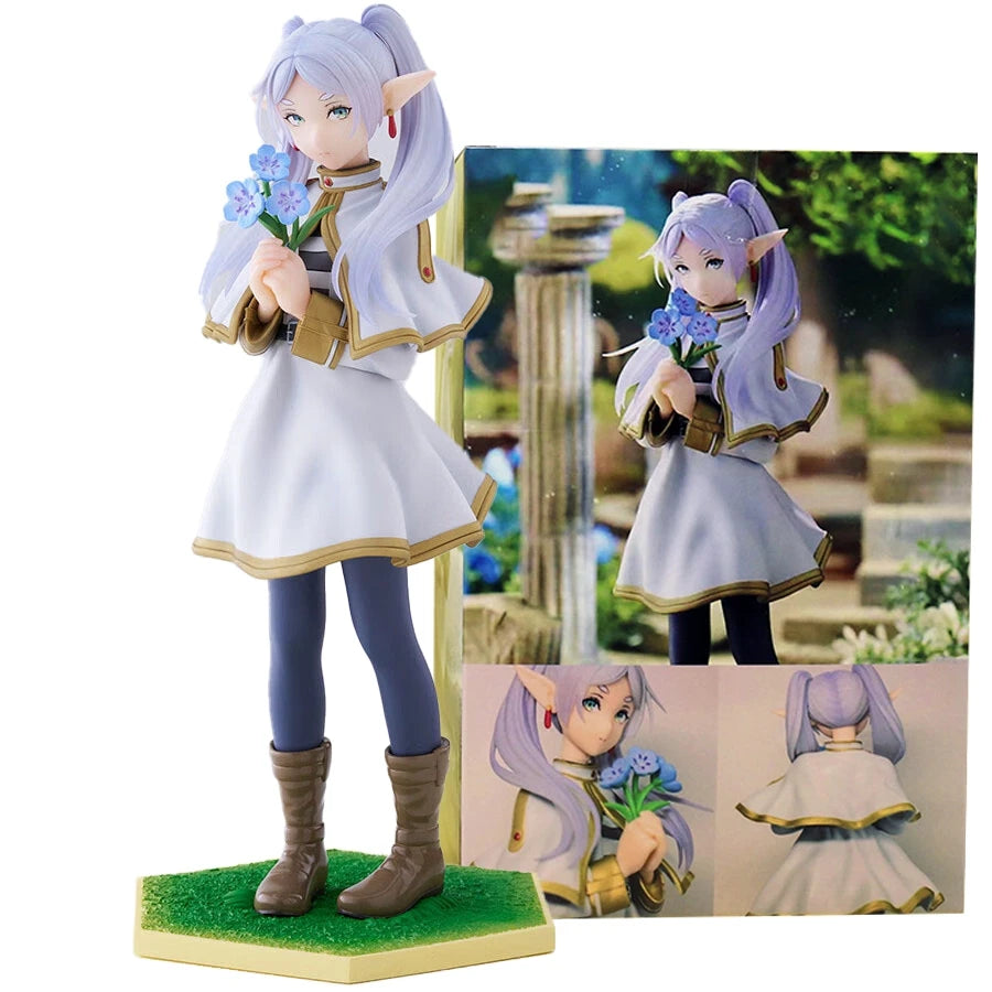 EZ 14cm Frieren: Beyond Journey's End Anime Figure Noodle Stopper Frieren Action Figure Luminasta Frieren Figurine Collection Model