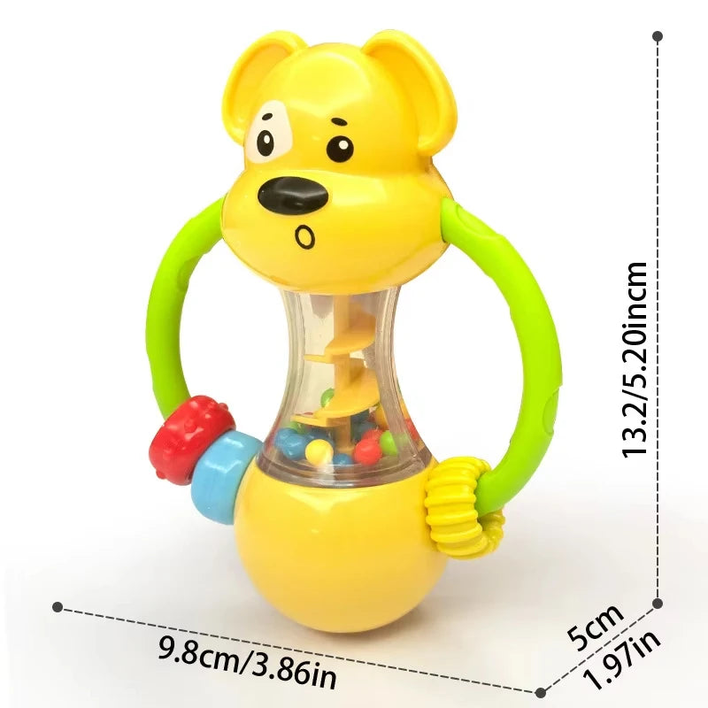EZ Montessori Baby Toys 6 12 Months Toddler Develop Sensory Toy Rattle Catch Ball Sand Hammer Tambourine Bell Drum Educational Toys