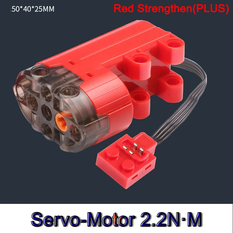EZ Technical Electronic Building Block MOC Refit Accessories Micro-motor RC Power Functions Parts Creative DIY Car Bricks Kids Toys