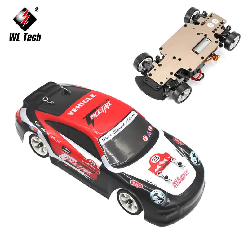 EZ WLtoys K969 K989 Pro 1:28 4WD 2.4G Mini RC Racing Car High Speed Off-Road Remote Control Drift Toys Alloy Vehicle for Kids Gift