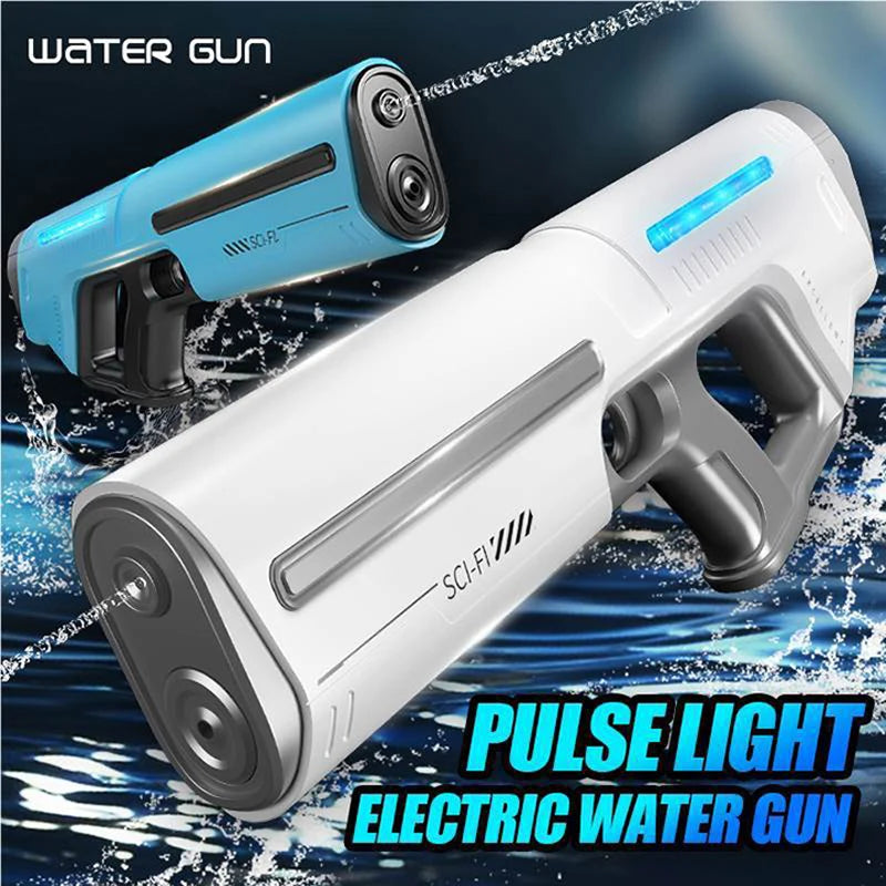 EZ Automatically Water High Pressure Electric Water Gun Toys for Kids Summer Outdoor Pool Fight Games Children Water Toys Boys Gift