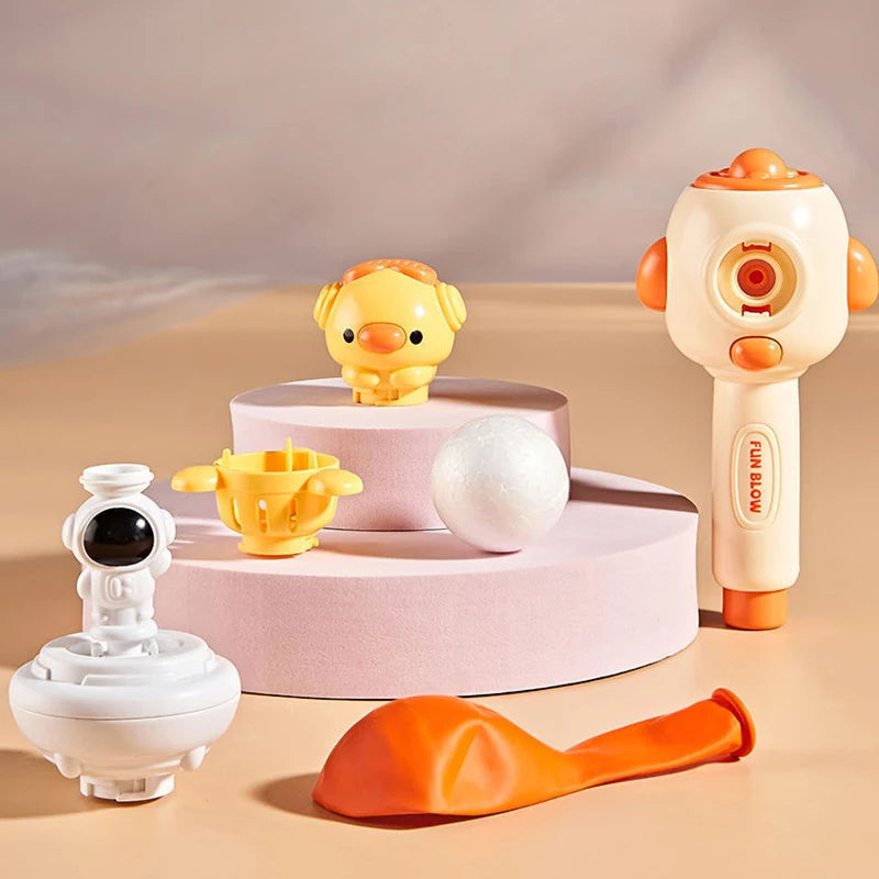 EZ 3 Style Montessori Toy Whistle Ball Blowing Floating Blow Pipe Ball Sensory Fine Motor Skills Educational Breathing Practice Toy