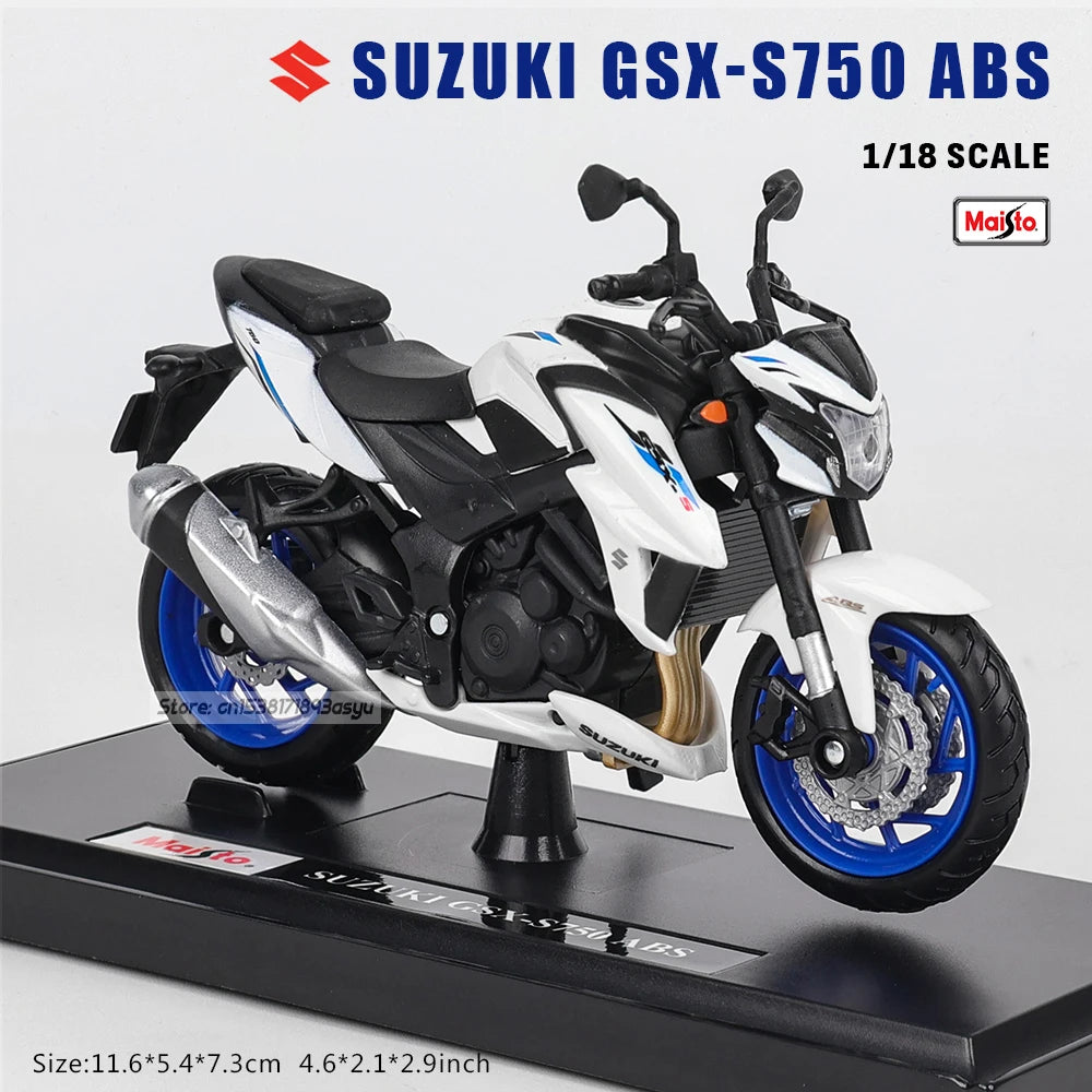 EZ Maisto 1:18 kakawasaki NINJA H2R KTM RC 390 YZF-R1 Naked V4 S  YAMAHA MT-07 2018 motorcycle motorcycle Model collection gift toy