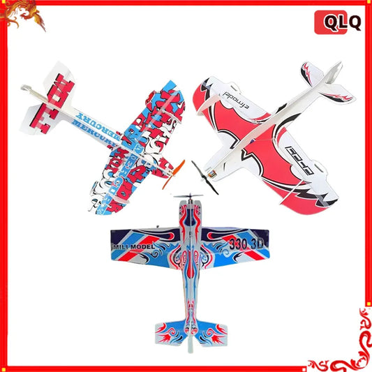 EZ 3d Mercury Fixed-Wing Aerobatic Magic Board Plane Rc Airplane Take Your Rc Flying To The Next Level Kit Diy Remote Control Plane