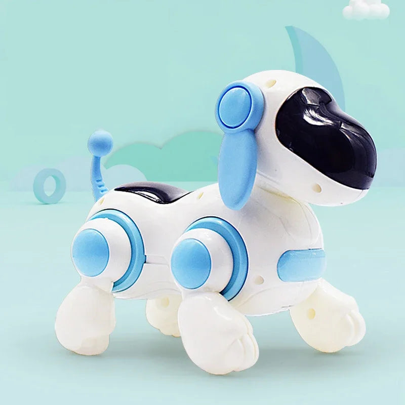 EZ Children's Robot Bionic Electronic Dog Machine Intelligent Robot Dog Light Music Crawling Children's Interactive Toy Gift