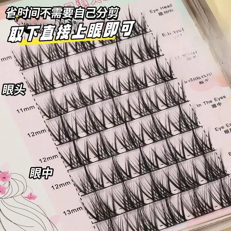 EZ 17cm Labubu V1v2 Eye Makeup Color False Eyelash Customization Gorgeous And Exquisite Eye Makeup Stickers Eyelash Stickers