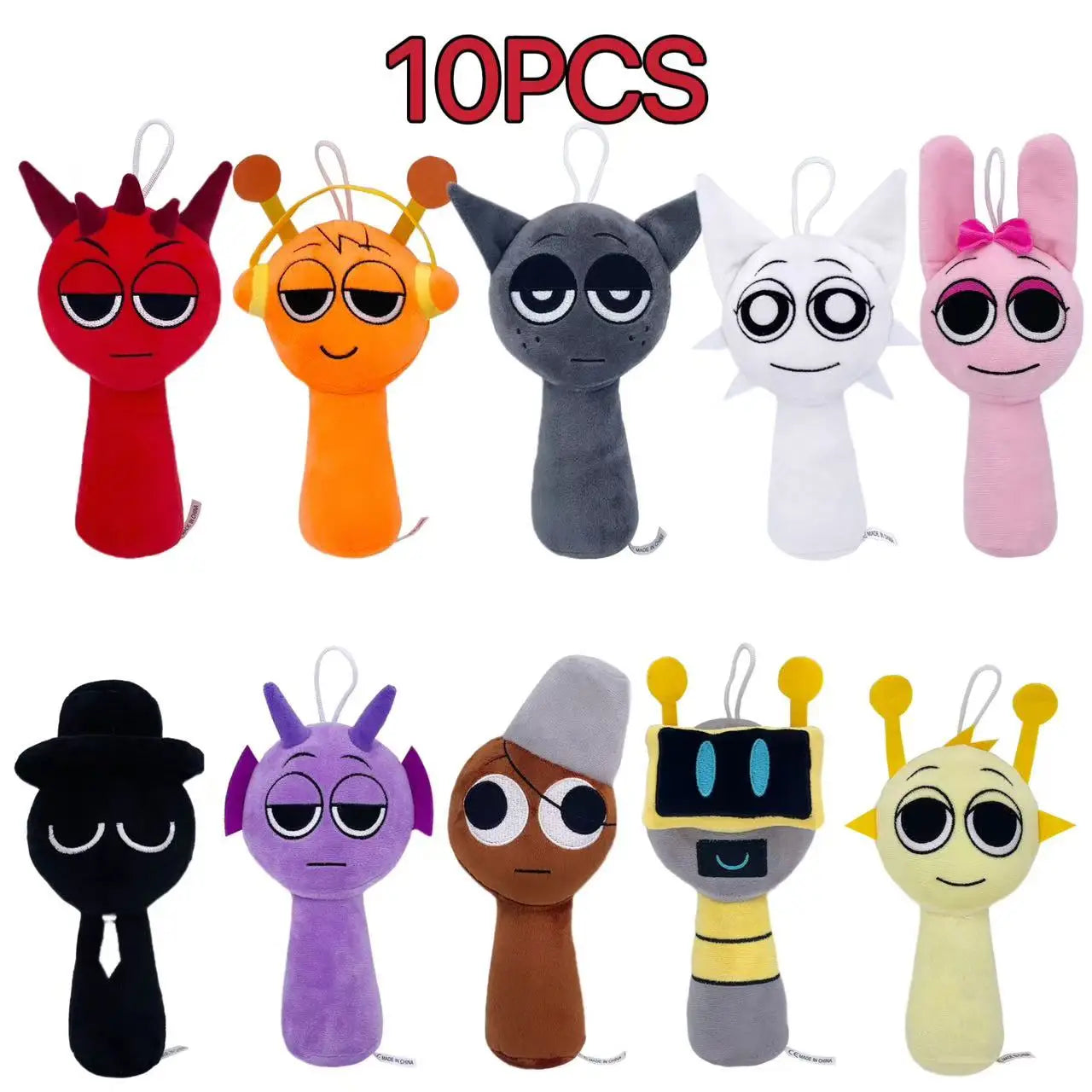 EZ Sprunki Plush Toys Sprunki Plushie Doll Singers Oren Wenda Game Cartoon Stuffed Pillow Kids Birthday Christmas Gifts
