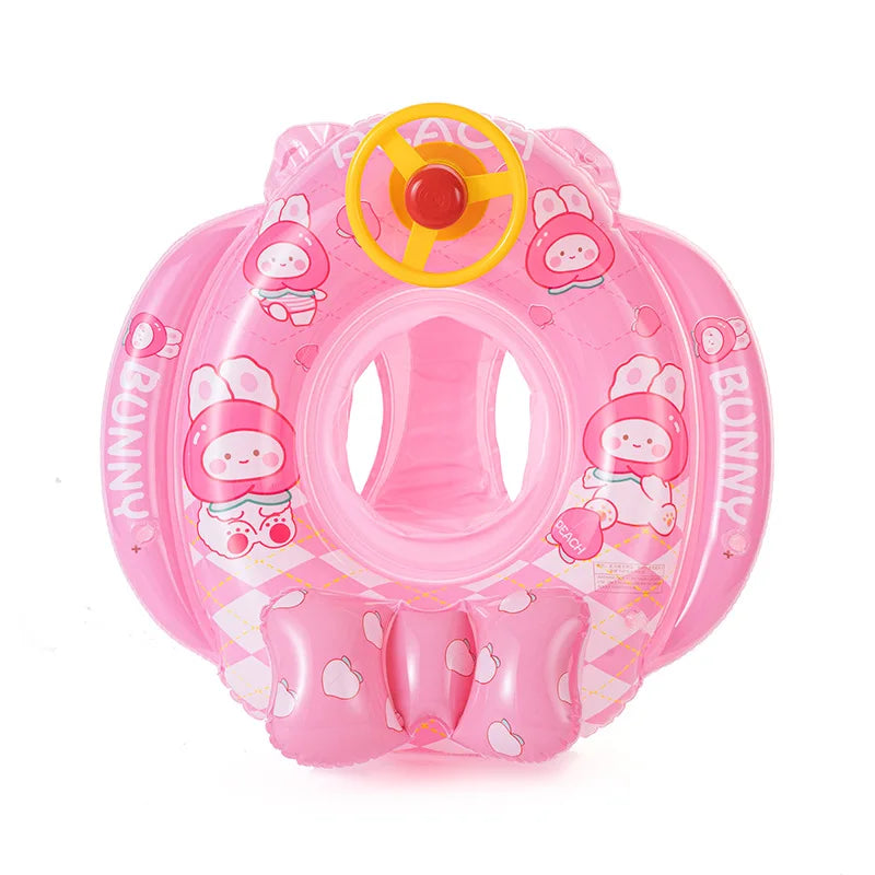 EZ Baby Swimming Float Ring Pool Bathtub Toys Pool Accessories for Kids  Swimming Circle Float Seat Summer Beach Pool Party 1 2 3 Y