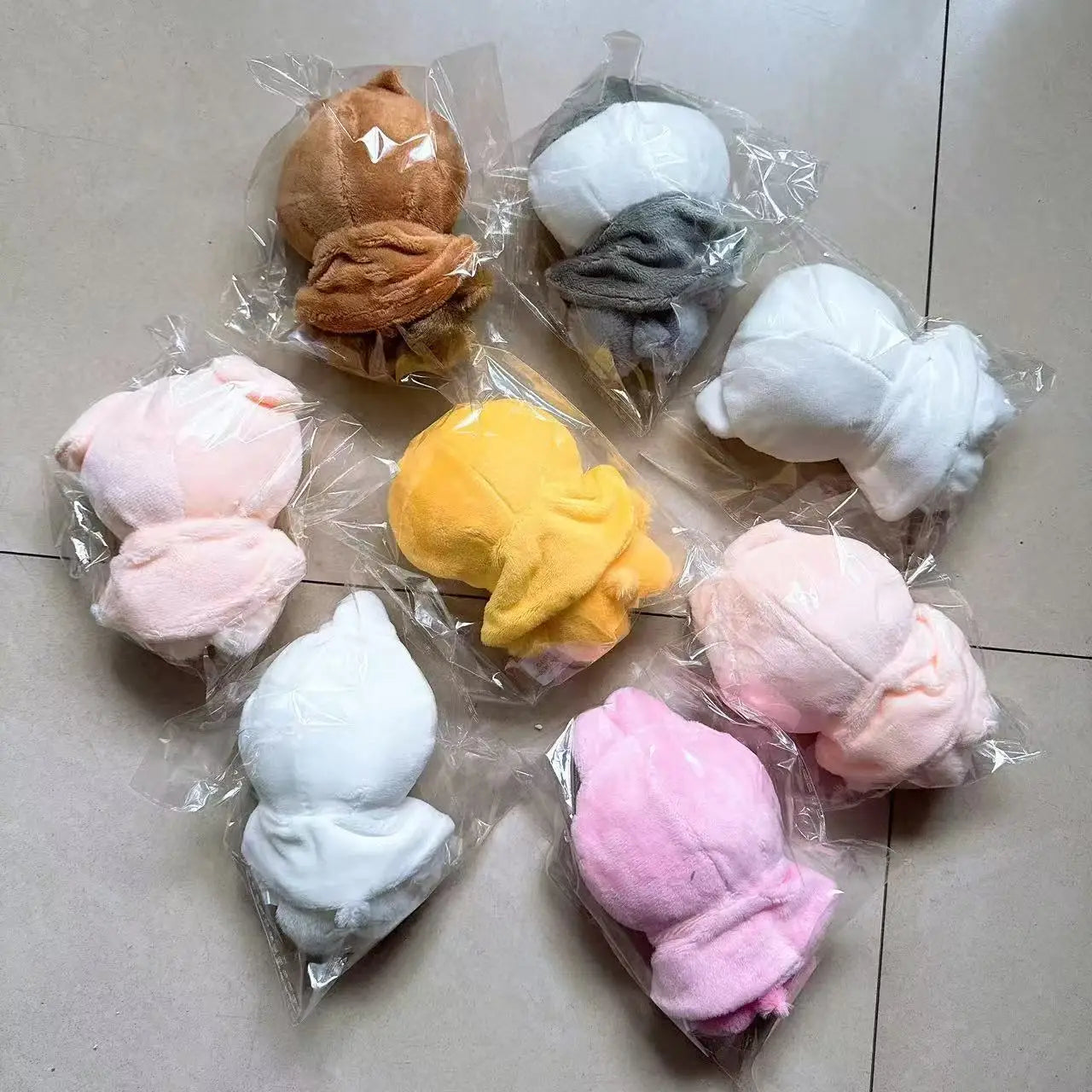 EZ Stray Kids Plush Toy Doll Seoul FM Session Same Style Cloak SKZOO Doll Dress Up Fang Can Small Doll Children's Plush Toy