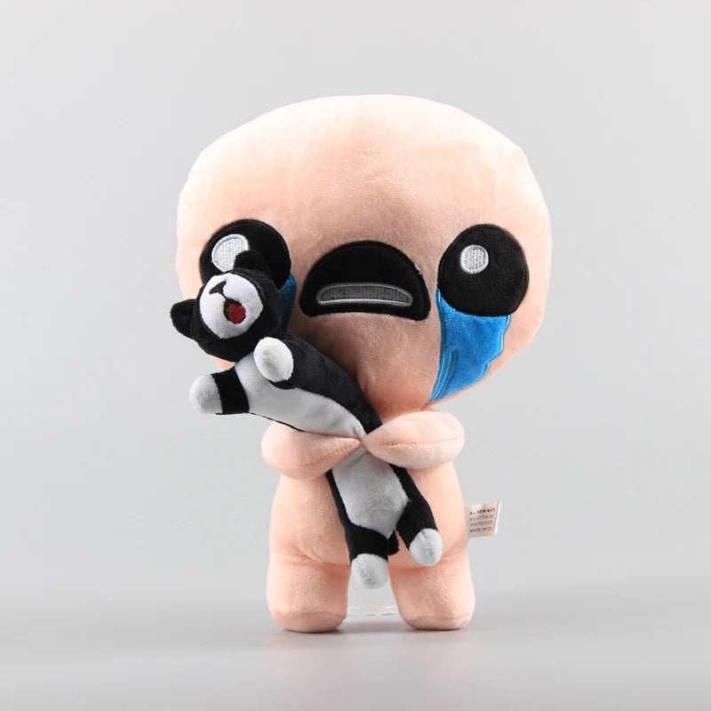 EZ 30cm The Binding of Isaac Plush Toys ISAAC With Black Cat Plush Soft Stuffed Animals Toys Doll Gifts for Children Kids