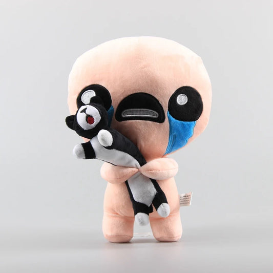 EZ 30cm The Binding of Isaac Plush Toys ISAAC With Black Cat Plush Soft Stuffed Animals Toys Doll Gifts for Children Kids