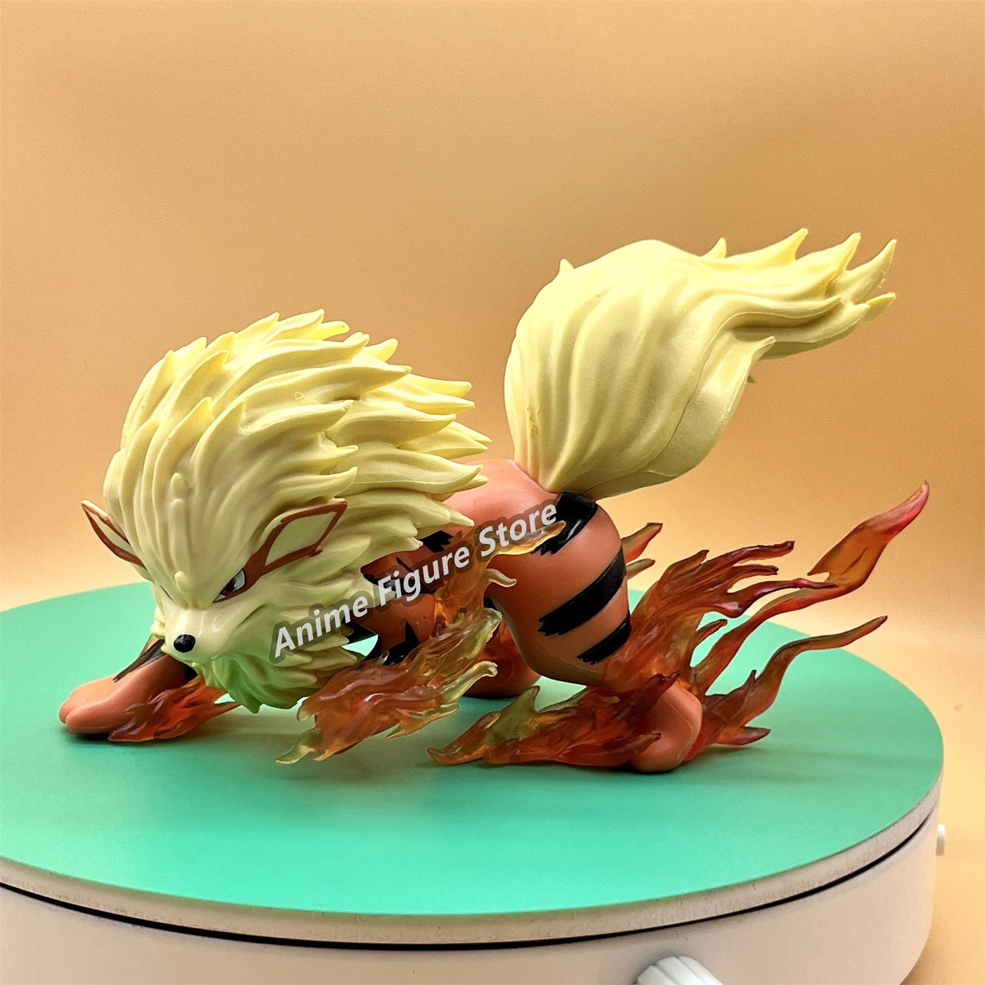 EZ Pokemon Anime Figure GK Arcanine 9cm Action Figure Model PVC Collection Ornaments Statue Dolls Birthday Toy Gifts