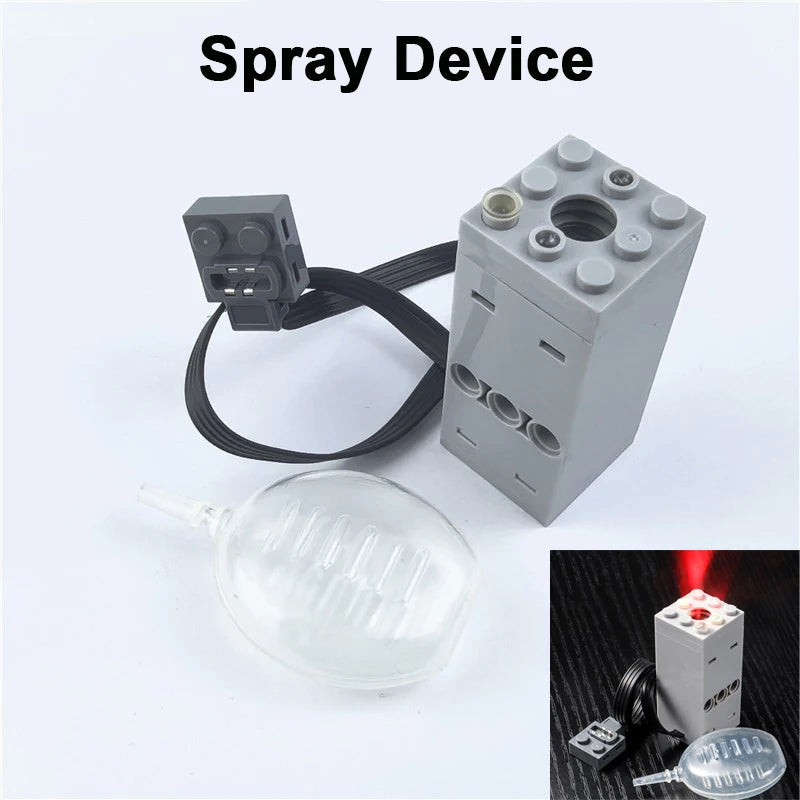 EZ Technical Electronic Building Block MOC Refit Accessories Micro-motor RC Power Functions Parts Creative DIY Car Bricks Kids Toys