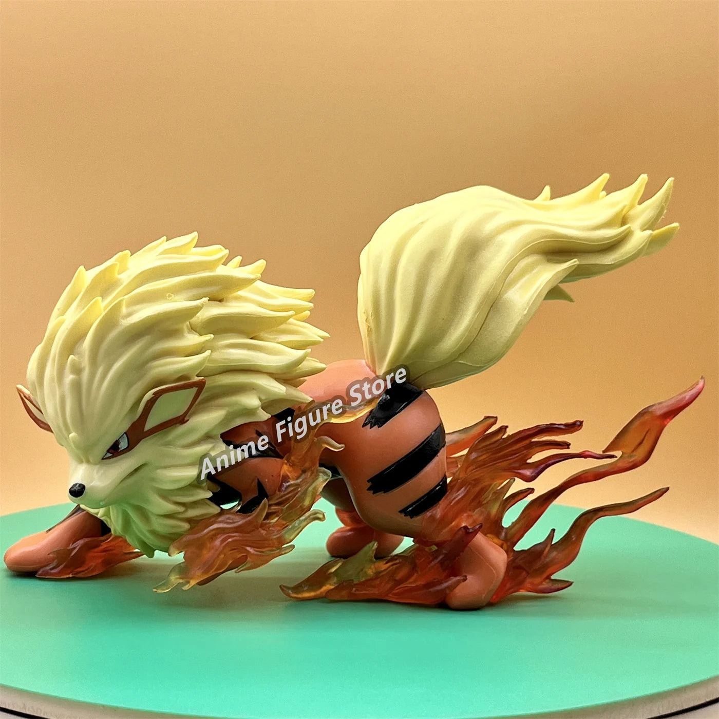 EZ Pokemon Anime Figure GK Arcanine 9cm Action Figure Model PVC Collection Ornaments Statue Dolls Birthday Toy Gifts