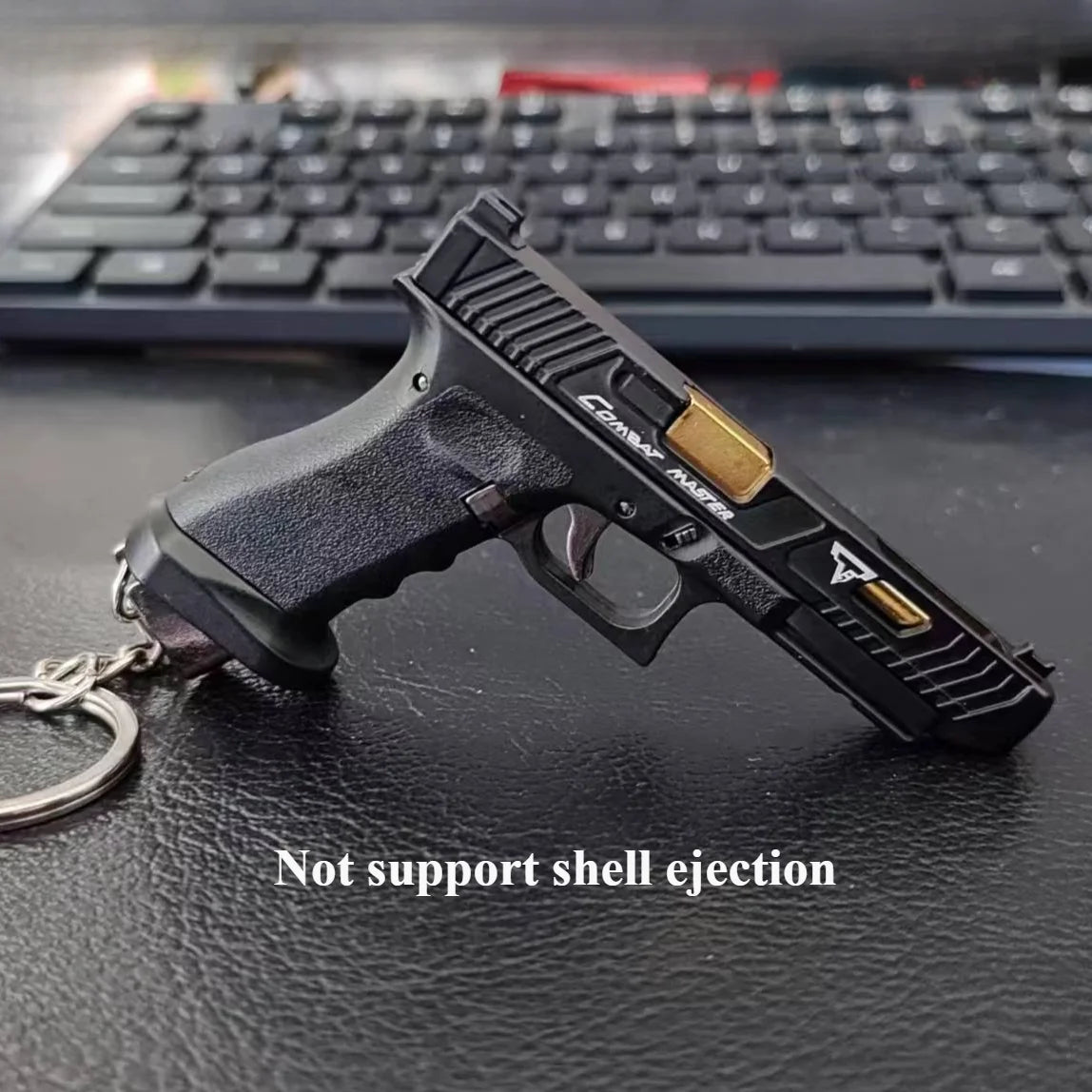 EZ 1:3 Semi Alloy G34 TTI Pistol Model Keychain Disassemble Mini Gun Toy Craft Bag Pendant for Chlidren Adults