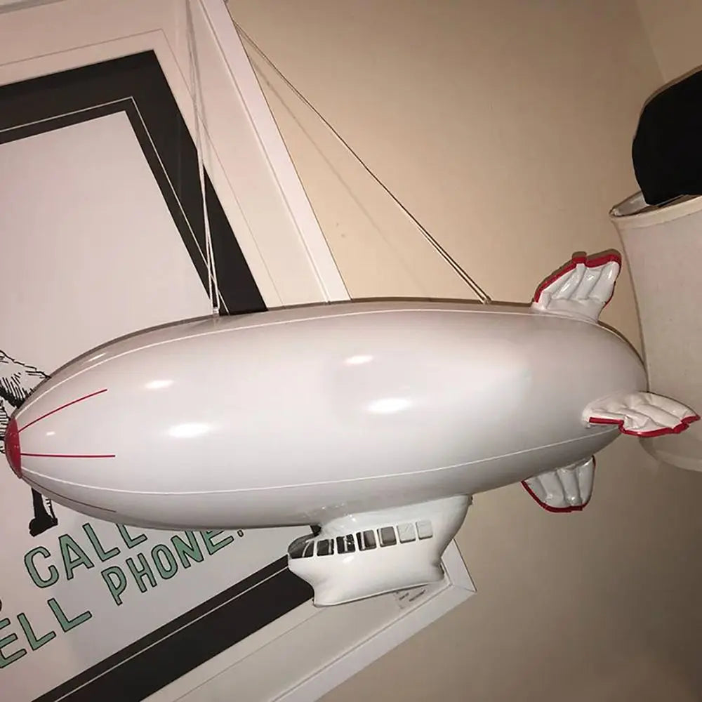 EZ Airship Model PVC Inflatable Airship Model Spaceship Toys for Kid Children Birthday Gift Inflatable Summer Outdoor Funny Toys
