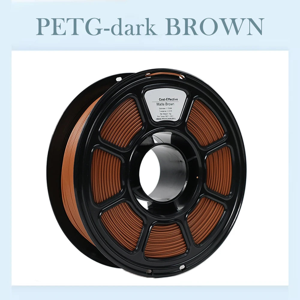 EZ Tideboom PETG Filament 3D Printing Materials 3D Printer Petg Filament 1KG Eco-Friendly Good Toughness Mix Color Petg 필라멘트
