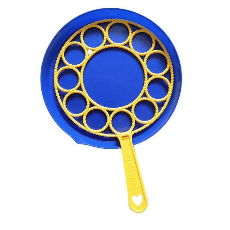 EZ Bubble Machine Blowing Bubble Tool Soap Bubble Maker Blower Set Big Bubble Dish Outdoor Funny Gift Toys For Children Bubble Wand