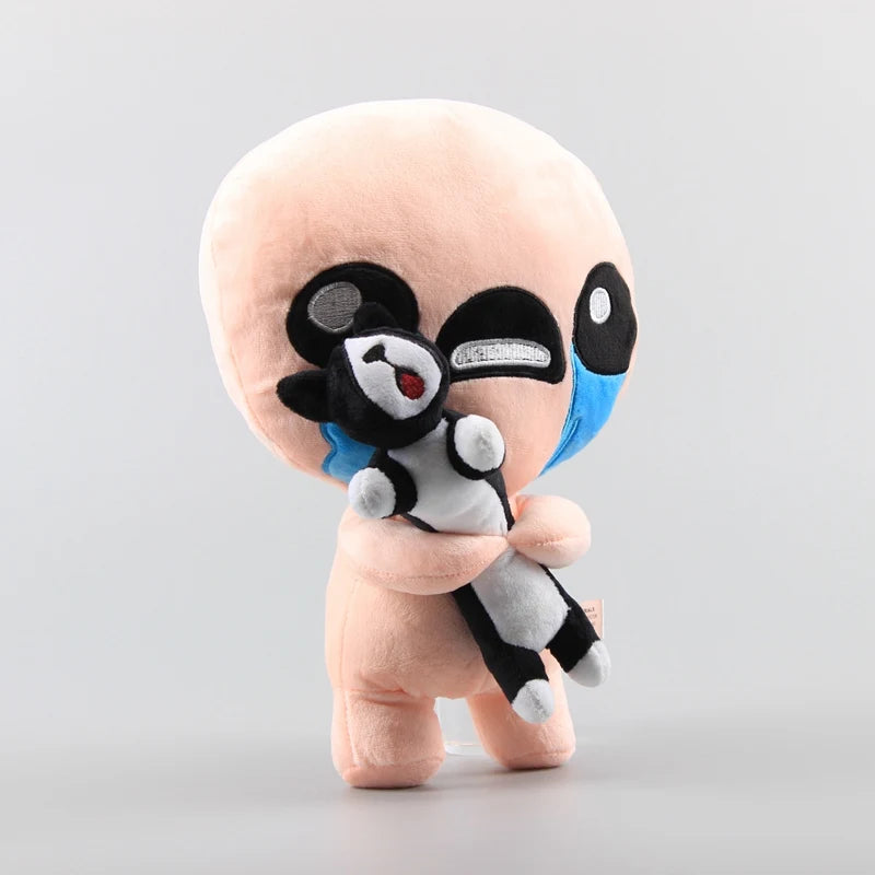 EZ 30cm The Binding of Isaac Plush Toys ISAAC With Black Cat Plush Soft Stuffed Animals Toys Doll Gifts for Children Kids