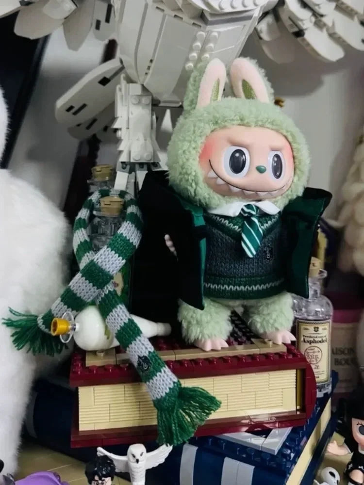 EZ New Labubu Doll Magic Academy Clothes Set Pendant Doll Clothes Decoration 15&17cm Size Doll Clothes Hog Warts School Uniform