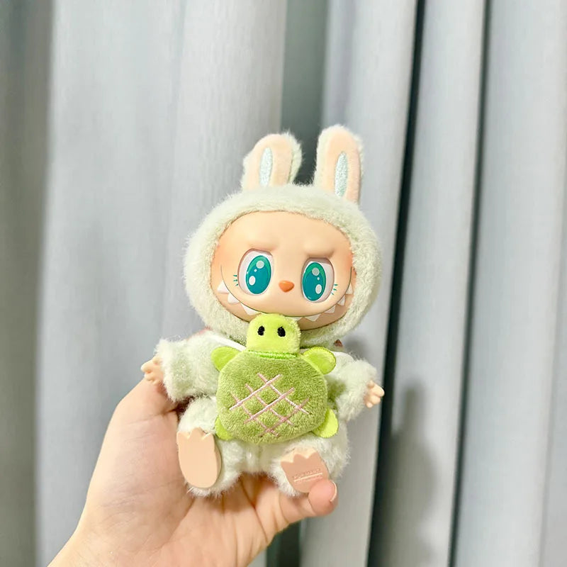 EZ 17cm Kawaii Plush Doll'S Clothes Outfit Accessories For Korea Kpop Exo Labubu Idol Dolls Pumpkin Set Clothing DIY Christmas Gift