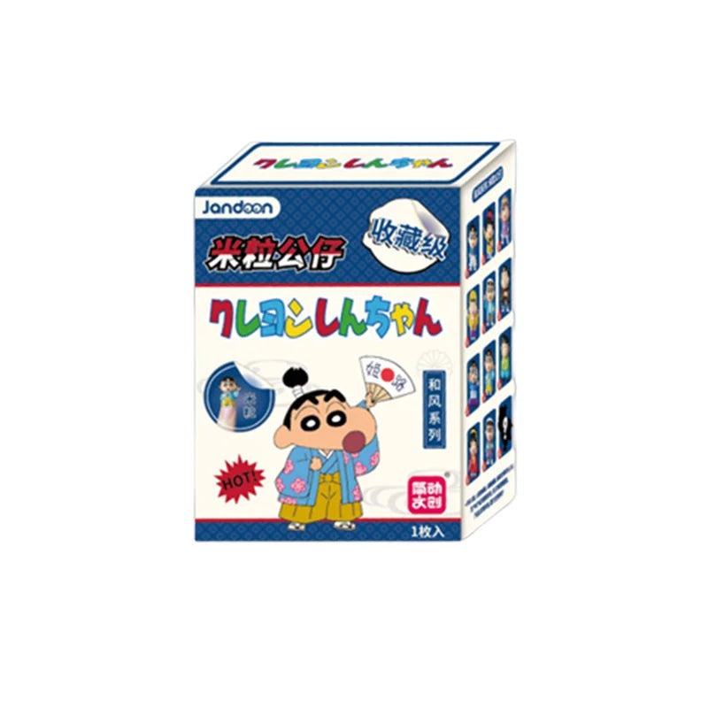 EZ Crayon Shin-Chan Anime Figures Creative Peripheral Dinosaur Diary Baby Rice Grains Doll Model Blind Boxs Toys Children's Gifts