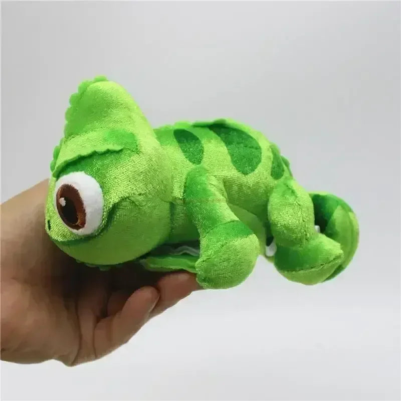 EZ Pascal Rapunzel Chameleon Plush Dolls 15cm Pascal Stuffed Animals Plush Doll Pascal Rapunzel Shoulder Plush Toys Kids Gifts