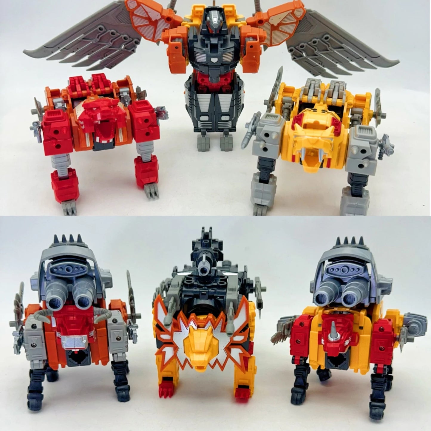 EZ TENGYANG 30CM Predaking Transformation 6 IN 1 Predacons 5 IN 1 Action Figure kide toys Gift  In Stock