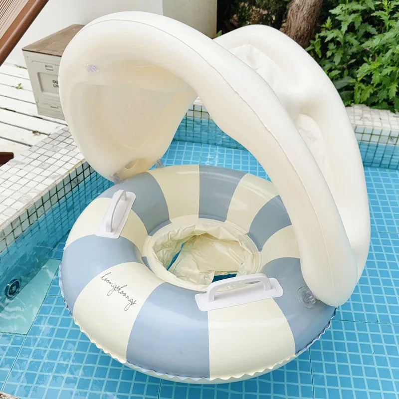 EZ Baby Swimming Float Ring Pool Bathtub Toys Pool Accessories for Kids  Swimming Circle Float Seat Summer Beach Pool Party 1 2 3 Y