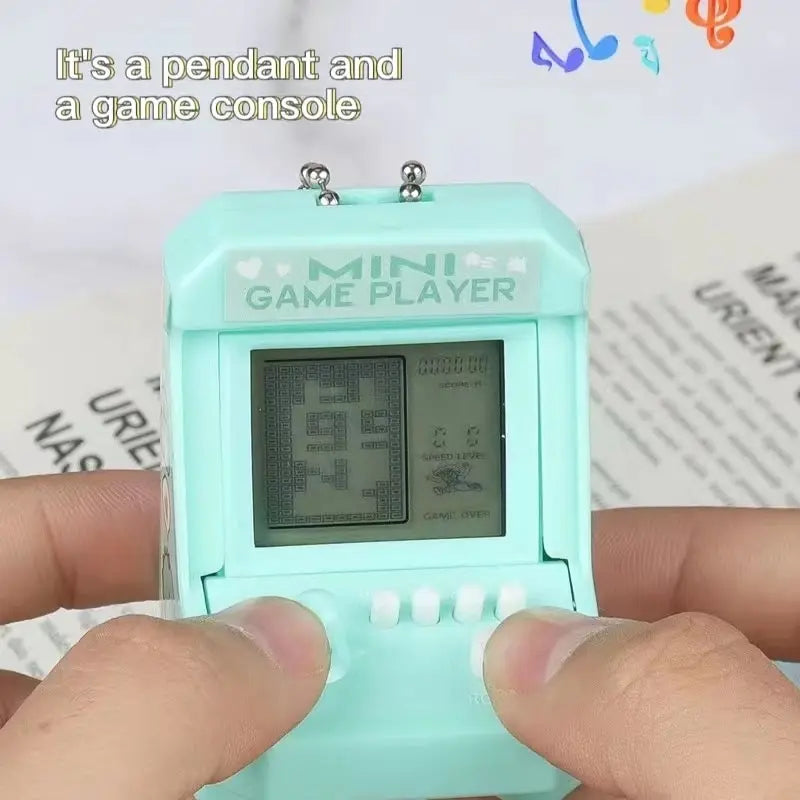 EZ 1PCs Mini Classic Game Machine Retro Nostalgic Game With Gift Keyring Pets Toys Gift