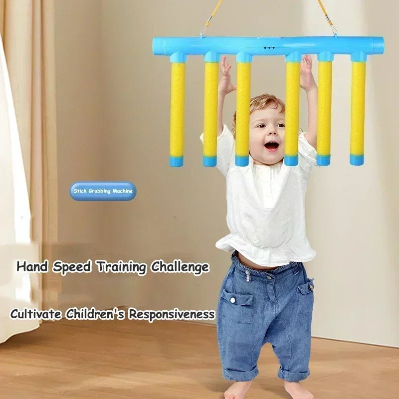 EZ Challenge Falling Sticks Game Kids Stick Catching Toy Training Reaction Ability Educational Parent-Child Interactive Toy Sports