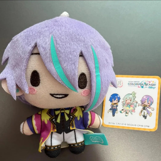 EZ 10cm Pjsk Plush Keychain Project Sekai Kamishiro Rui Stuffed Plushie Pendant  Yoisaki Kanade Kawaii Backpacks Ornaments Toy Gift