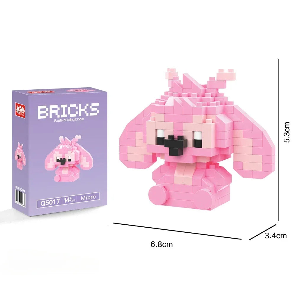 EZ New Super Mario Q Cartoon jigsaw Puzzle Blocks for children Small particles  educational toy student doll model gift