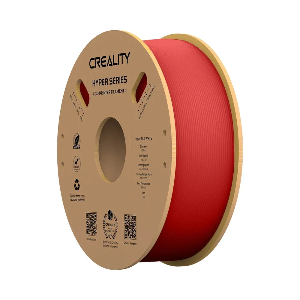 EZ Original CREALITY Hyper PETG Filament High Speed 1.75mm 1KG Hyper Series PETG 3D Filaments for K1/Ender-5 3D Printer