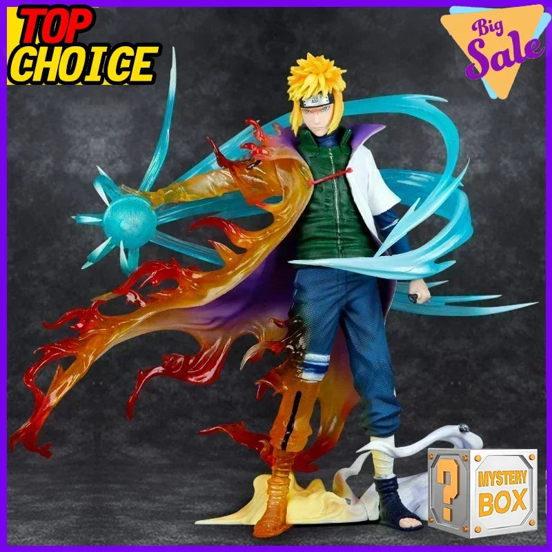 EZ Naruto Anime Figure Blind Box 12 PCS Mystery Box Collection Random Character Uzumaki Naruto Sasuke Kakashi Action Figure Gift