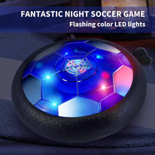 EZ Hover Soccer Ball with LED Lights, Interactive Indoor Sports Toy for Kids, Creative Parent-Child Game, Halloween/Christmas