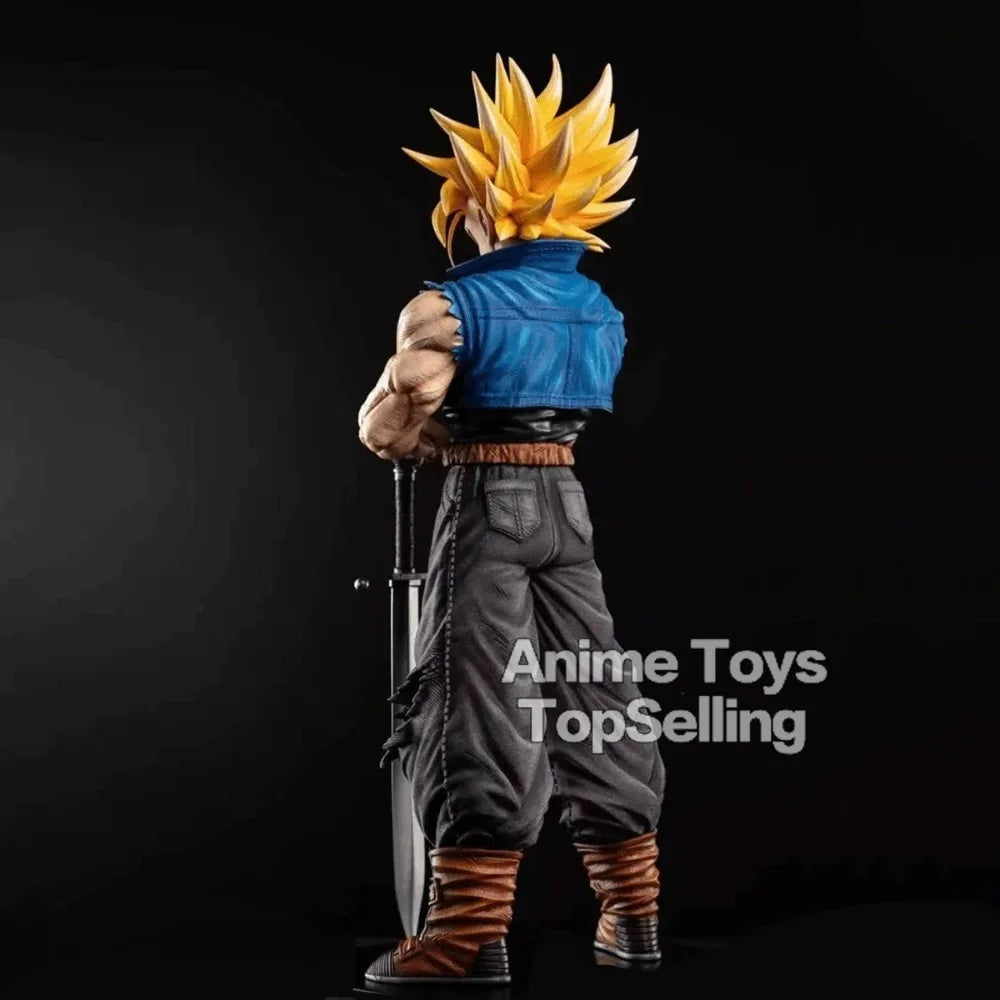 EZ 25cm/9.84in Anime Dragon Ball Z Figure Trunks Action Figures Pvc Statue Collection Model Toys for Children Gifts