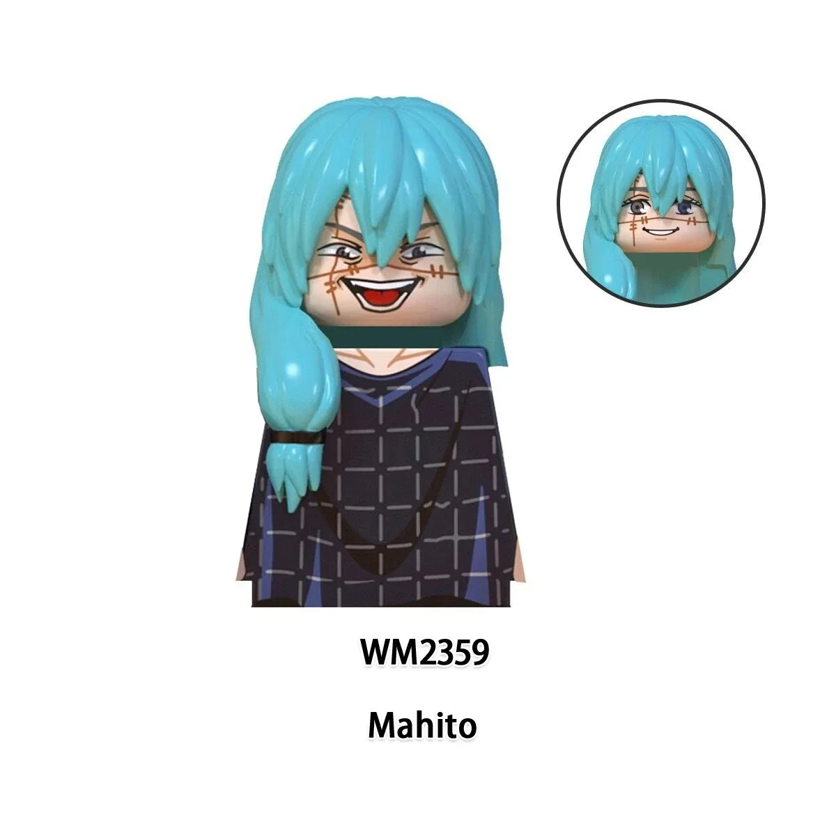 EZ Jujutsu Kaisen Anime Cartoon Gojo Satoru Itadori Yuj Fushiguro Megumi Okkostu Yuta Building Blocks Mini Action Figures Kids Toy