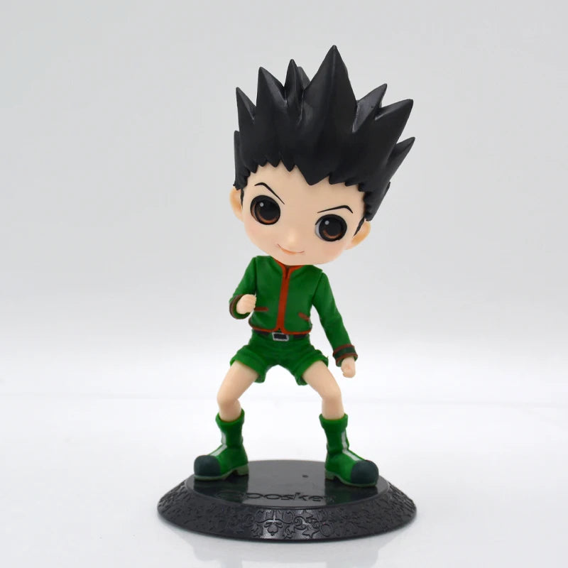 EZ 13cm Hunter x Hunter Gon Freecss Anime Figure Alluka Zoldyck Action Figure Chrollo Lucilfer/Kurapika Figurine Model Toys Gift