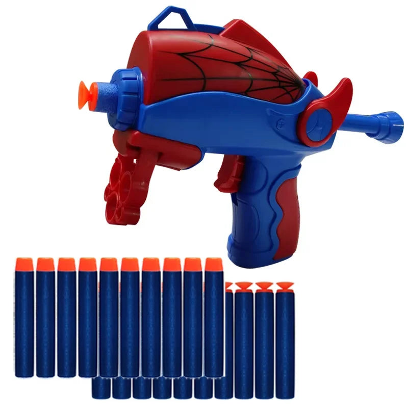 EZ Safe Sponge Soft Bullet Toy Gun for Kids Boys Role Play Shooting Game Indoor Outdoor Interactive Launcher Toy Children Day Gift