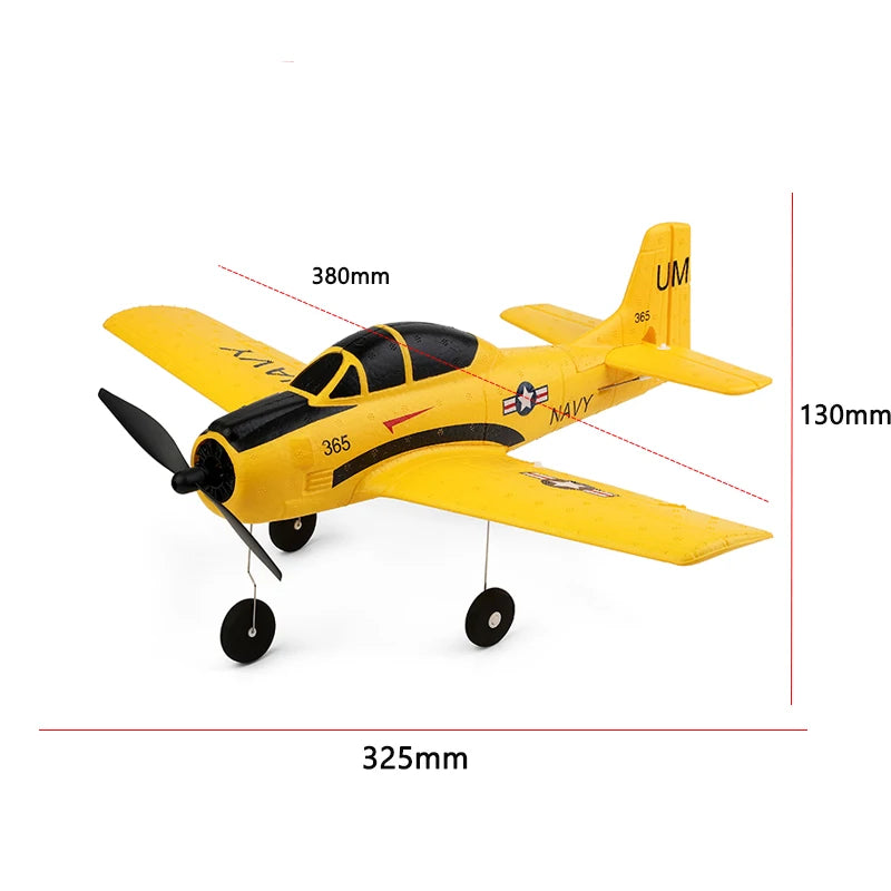 EZ WLtoys A220 A210 A260 2.4G 4Ch 6G/3D Stunt Plane Six Axis RC Fighter RC Airplane Electric Glider Unmanned  Aircraft Outdoor Toy