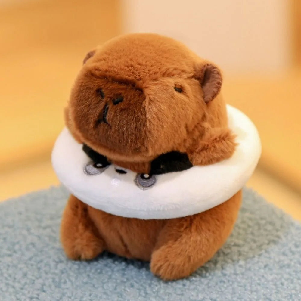 EZ Cute Capybara Plush Toy Hoodie with Wings Simulation Doll Small Size Stuffed Animals Anime Fluffty Toy Birthday Party
